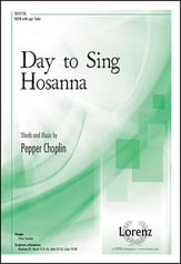 Day to Sing Hosanna SATB choral sheet music cover
